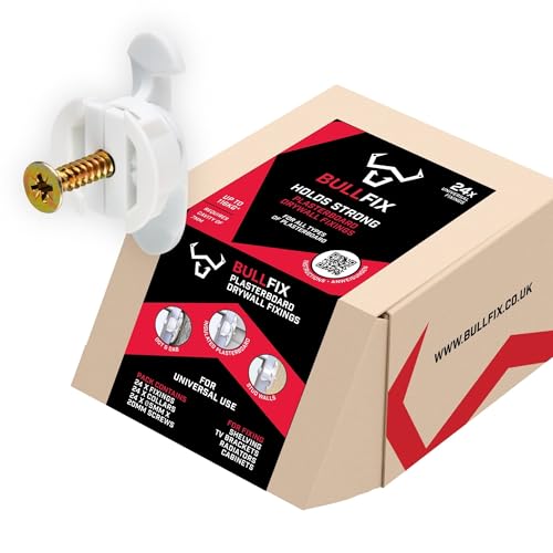 Bullfix Universal Plasterboard Fixings Heavy Duty - 24 Pack