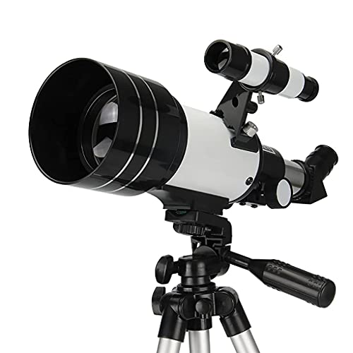 Telescopio Refractor 70mm para principiantes con trípode y accesorios miniatura 1