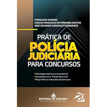 Capa do livro Prática de Polícia Judiciária Para Concursos