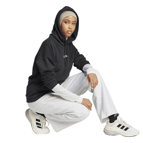 adidas Women's Essentials Linear Fleece Hoodie2