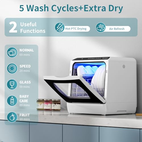 Airmsen AE-TDQR03 Portable Countertop Dishwashers thumb #1