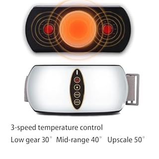 GNbow Cintura Dimagrante Vibrante Elettrica Cintura Vibrante Massaggiante, Brucia Grassi per Uomini/Donne Cintura Dimagrante Regolabile (Plug-in/Ricaricabile)