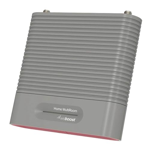 weBoost Home MultiRoom - Cell Phone Signal Booster | Boosts 4G LTE & 5G up to 5,000 sq ft for all U.S. Carriers - Verizon, AT&T, T-Mobile & more | Made in the U.S. | FCC Approved (model 470144)