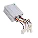 FILFEEL 350W Brushed Gear Reduction Motor Controller, Aluminum Alloy Body, Copper Core, DIY Electric Scooter Throttle Grip Key Brake Handles with Forward and Reverse Design, Suitable for