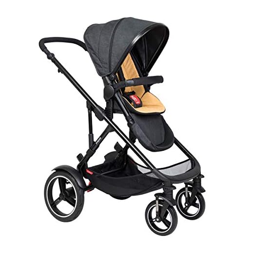 Phil&teds Voyager V6 2019+ - Silla de paseo con asiento reversible, color marrón