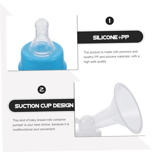 Extractor de Leche Manual Portátil de Silicona y PP miniatura 4