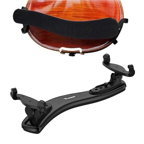 Violin Shoulder Rest, Foam Shoulder Rest for 3/4-4/4 size, Collapsible and Height Adjustable Feet...