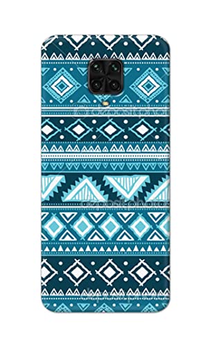 Image of PRINTFIDAA Coloured Tribal Pattern Hard Back Cover for Poco M2 Pro /Redmi Note 9S Back Cover -(P6) KAT1008