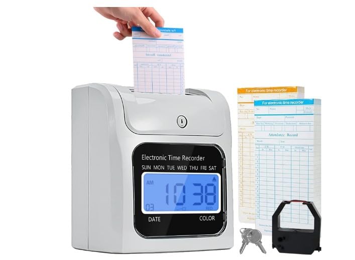 Amazon.com: Netcoin Employee Time Clock, Small Business