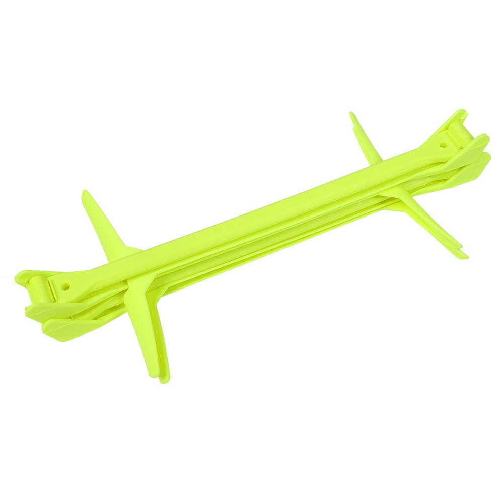 Hurdles Training Equipment, Speed Hurdles Yellow 2pcs Plastic Adjustable Height Soccer Speed Training Aids Soccer Training Equipment for Athletes on The