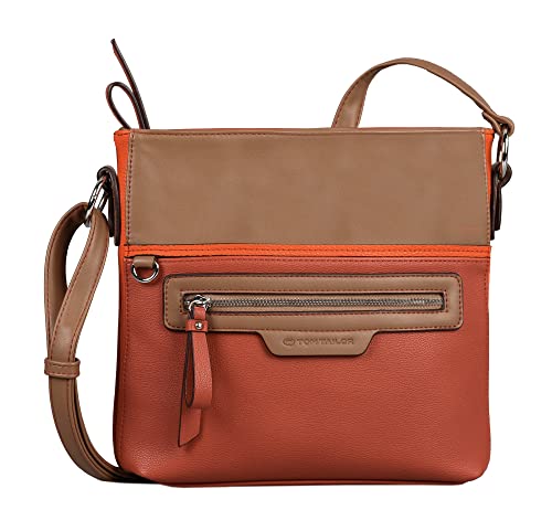 TOM TAILOR- Jule, Damen, Umhängetasche, S, Rot, 27x9x25 cm