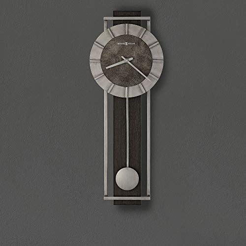 Howard Miller 549544 Cass City Wall Clock Ii 549-544 – Rectangular Aged Silver Metal Frame thumb #3