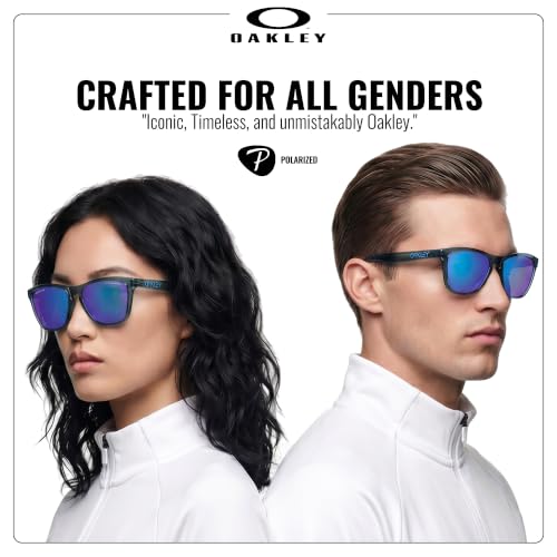 Image of Oakley FROGSKINS OO9013 Square Shape Sunglasses With Official Eyewear Kit | Men's & Women's Sunglasses