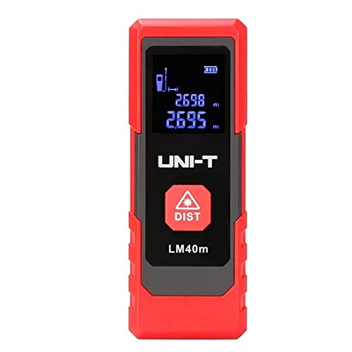 UNI-T LM40m - Medidor de distancia láser, Precisión: ±2 mm, distancia de medición: 40 m