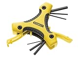 Stanley 095937 7/64-1/4-inch Hex Key Triangle Set Imperial