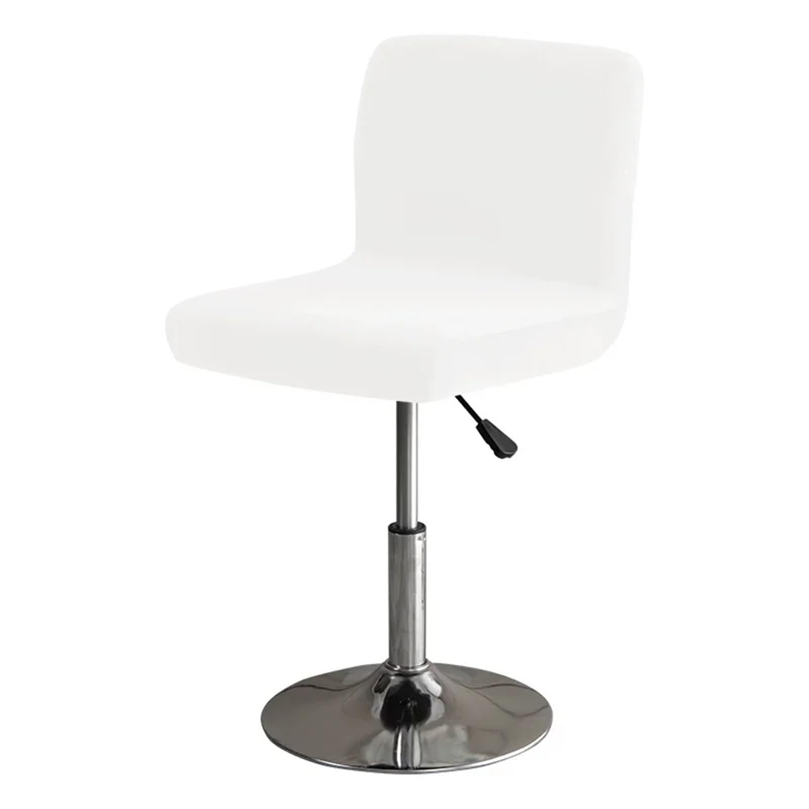 FVDZRFIE Chair Covers Thick Velvet Bar Stool Chair Cover Plush Rotating Spandex Stretch Low Back Dining Seat(Color 9,6PCS Chair cover)