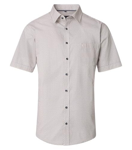 Chemise impression vert CASAMODA vêtement hommes manches courtes L