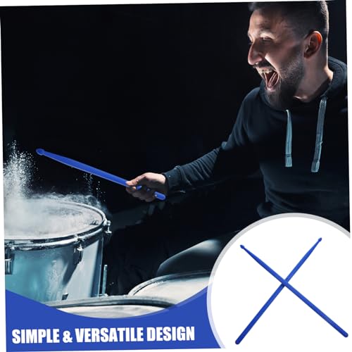 Baquetas de Nylon para Percusión 1 Par Azul miniatura 4