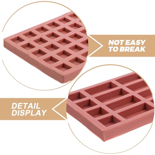 Moule à brique miniature silicone pour projets de jardinage et décors miniatures DIY - 4