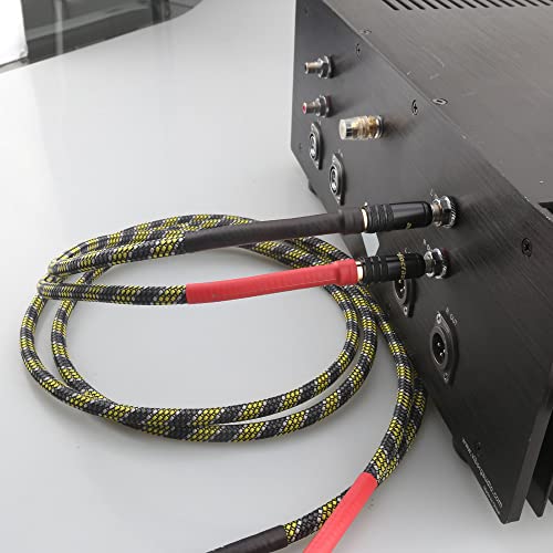 Câble 2RCA mâle interconnect anti-interférence pour système Hi-FI 2M - 6