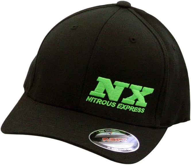 Nitrous Express Nx Flexfit Cap, Large to XL Green 16593G