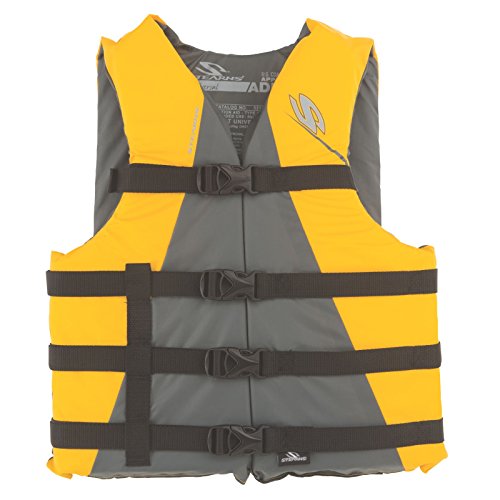 Stearns Adult Watersport Classic Series Life Vest, USCG Approved Life Jacket for Adults, Great for Boating, Fishing, Tubing, & Other Water Sports, Standard & Oversized Options
