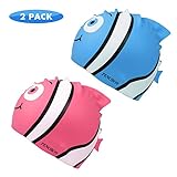 Penobon Gorro de baño para niños, Aptos para niños de 3 a 12