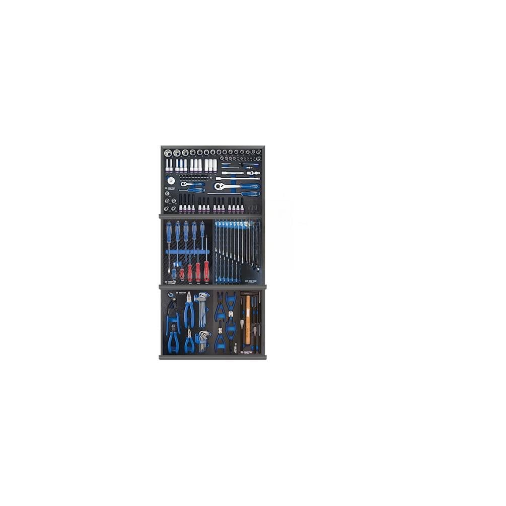 Composición de 155 herramientas Bandejas EVAWAVE (277955G/477910G)