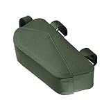 Genérico Waterproof Bicycle TopTube Bag, Waterproof Cycling Front Pouch for Easy Access, Magnetic Closure Front Saddle Multifunctional for Travel and Outdoor Adventures