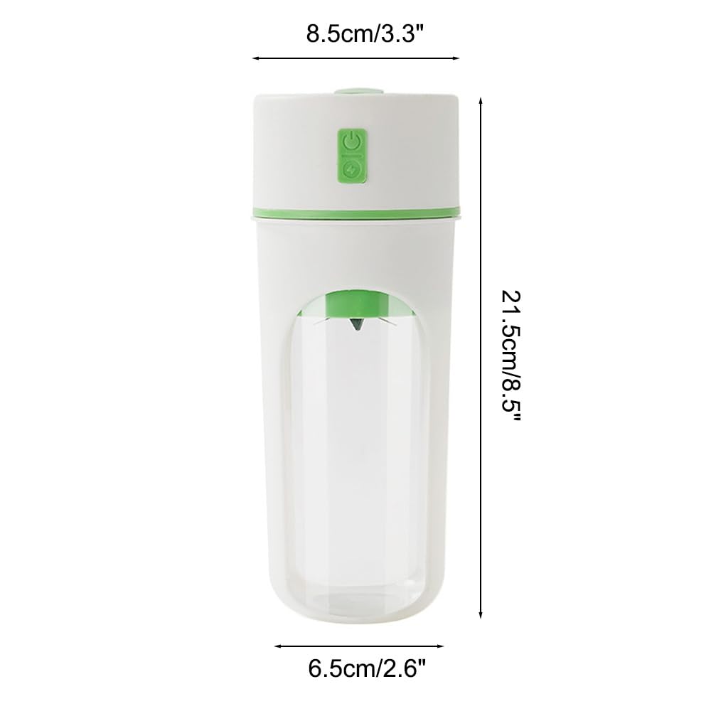 Personal Blender, 480ml USB-C Small Blenders with 6-Blade Surround Blade for Home Sport Office Camping