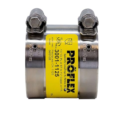 Image of Shielded Coupling, Pipe Size 1-1 /2x1-1 /4 inch