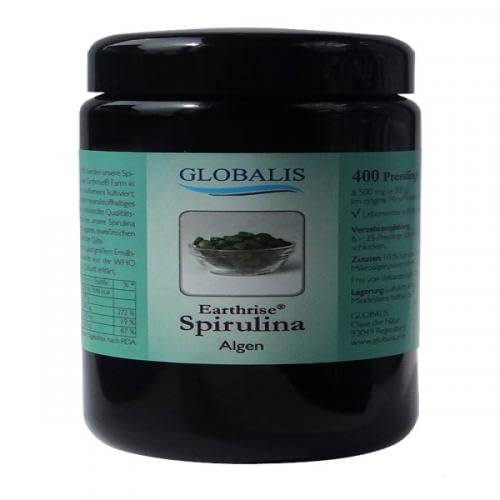 SPIRULINA 100% Premium Presslinge Globalis 400 St