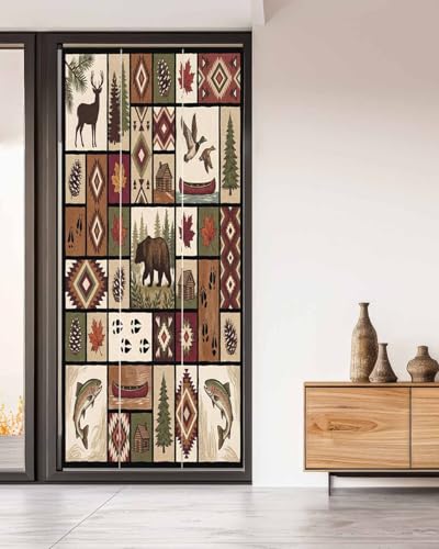 Película Decorativa para Ventanas 35.4×78.7 Brown miniatura 1