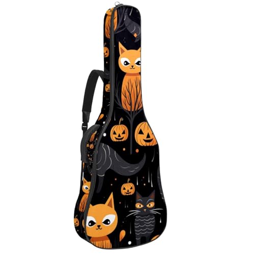 Sac de transport pour guitare imperméable en tissu Oxford et éponge épaisse