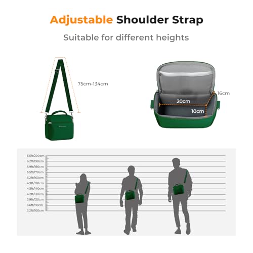 Image of K&F CONCEPT Camera Sling Bag Small Crossbody Case