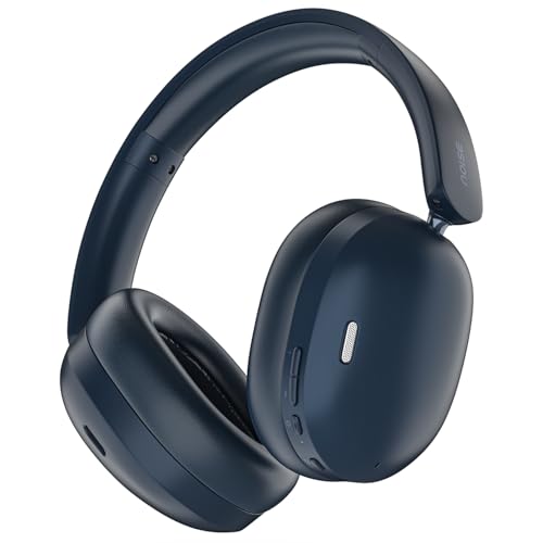 Image of Noise Airwave Max XR Wireless Over-Ear Headphones with 120H Playtime, ANC, HFA Tech, Spatial Audio, Dual Pairing,BT V6.0(Cobalt Blue)