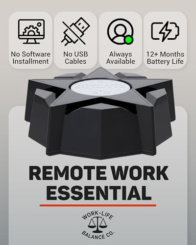 Image of Mechanical Mouse Jiggler, No USB, Cordless, Silent Undetectable Mouse Mover | No Software, Automatic, Wireless, AA Battery 12-18 Months, Keeps PC Laptop Awake, Randomized Movement, Remote Work Wiggler