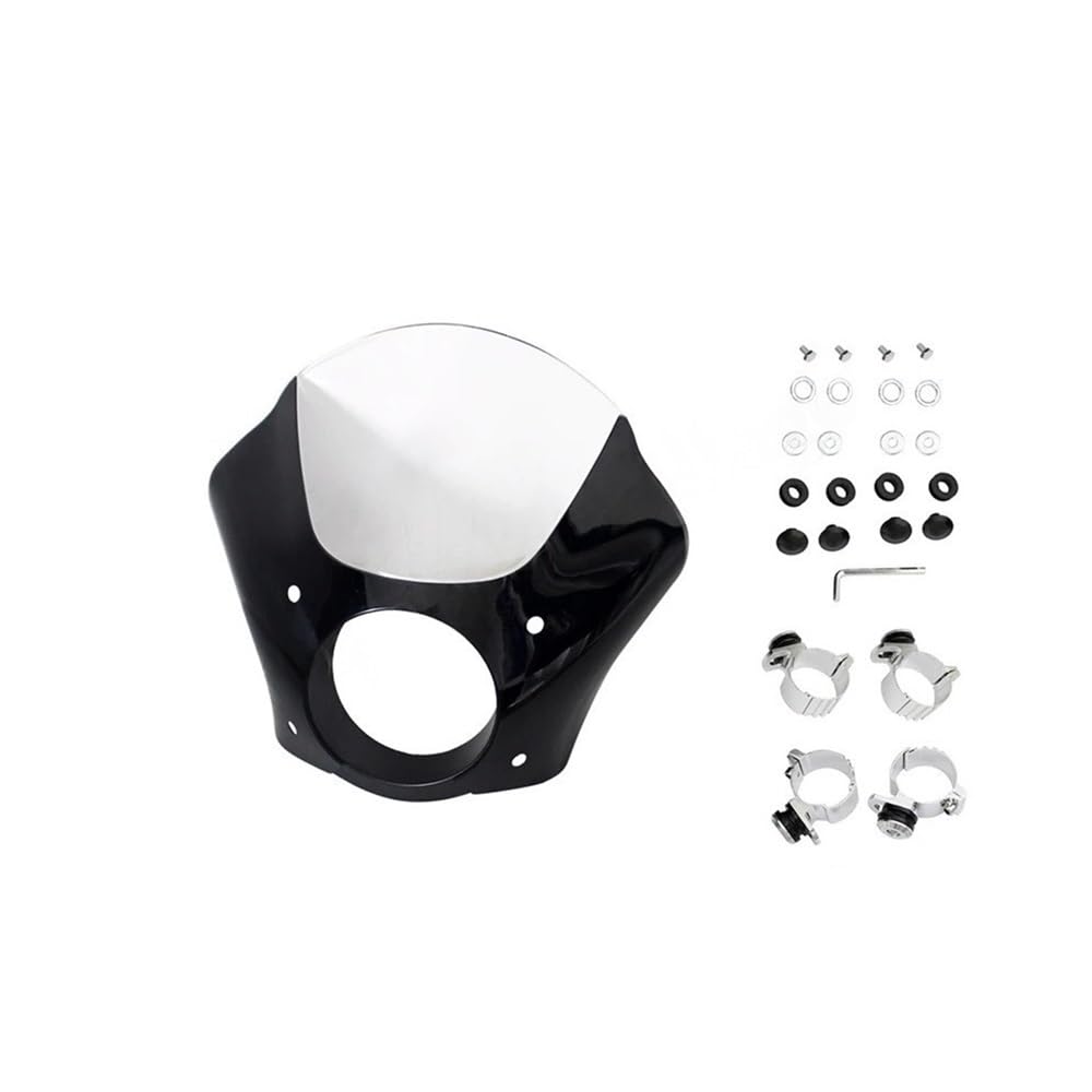 Carénage de phare moto avec support de serrage pour Dyna XL - 7