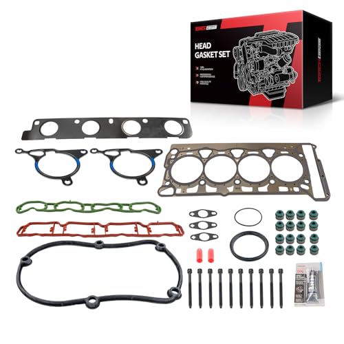 Image of Torchbeam Head Gasket Kit, Engine Cylinder Head Gasket Set for Audi A4 Quattro 2009-2012, Volkswagen Passat 2008-2010, Tiguan 2009-2012, CC 2009-2012, Q5 2011-2012, GTI 2008-2012, A5 Quattro 2010-2012