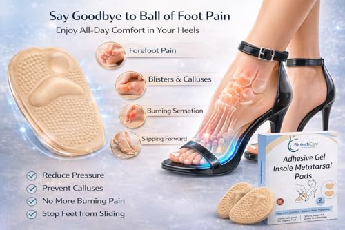 Almohadillas Metatarsales para Mujer, Gel Para Tacones Altos miniatura 3
