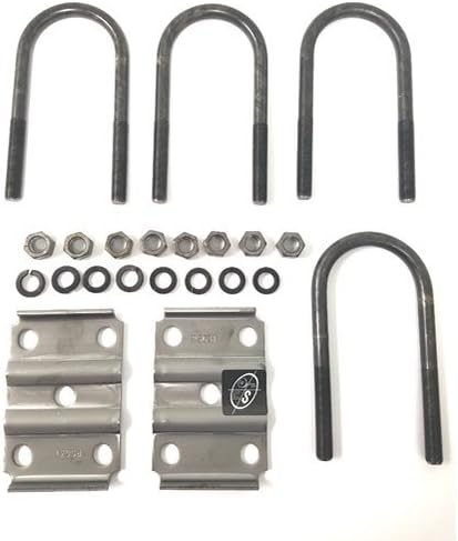 Southwest Wheel Trailer Axle 3" Round U-Bolt Kit