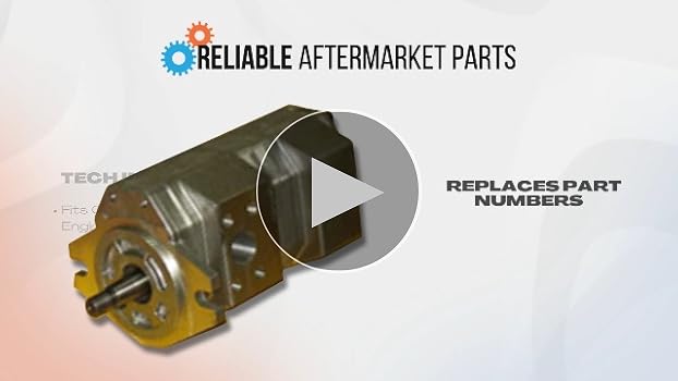 Amazon.com: RAParts 8J8813 Hydraulic Gear Pump Fits