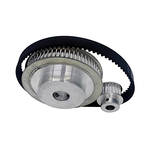 HTD 5M Timing Belt Pulley 15mm Width 405mm Belt 60 Teeth 20Teeth 3:1 Ratio Synachronous Pulley 5mm...