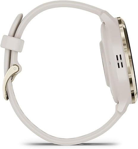 Miniatura 6 de Garmin 010-02785-03 Venu 3S Health Fitness GPS Smartwatch Bisel de acero dorado con caja rosa polvo 1.614 in paquete con 2 años CPS Paquete de