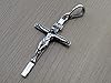 Cross Sterling Silver 925 Solid Pendant INRI Crucifix Jesus Christ Religious Unisex Jewelry #5