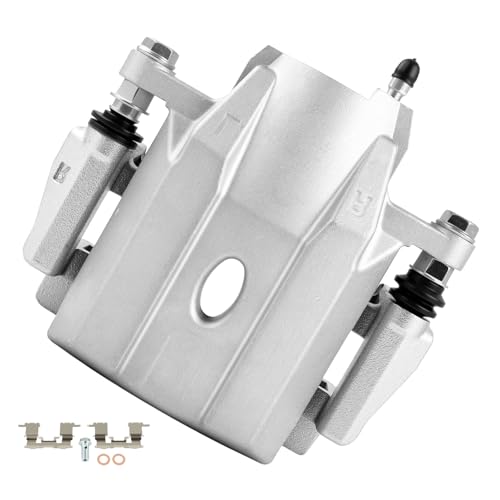 Image of cciyu Front Left Disc Brake Caliper Assembly with Bracket 19-B3134 | For Toyota For Prius L4 1.5L 2004-2009