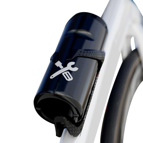 Botella de la herramienta de ciclismo - Caso de almacenamiento portátil de bicicleta impermeable para el diseño liviano de ahorro de espacio | Tornillos llave de llave carretera montaña montaña viajes