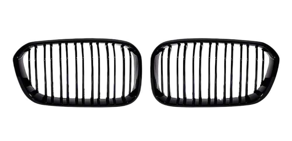 Rejilla de parachoques negra brillante para F20 F21 Hatchback 2015-2018 par de carreras 8