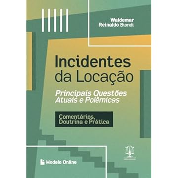 Capa do livro Incidentes da Locação - Principais Questões Atuais e Polêmicas