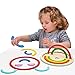 puzzlegame Puzzle impilatore Arcobaleno,Disco di Blocchi di Costruzione di nidificazione Arcobaleno Creativo impilabile - Puzzle educativo Montessori Giocattoli Regali per Bambini Piccoli